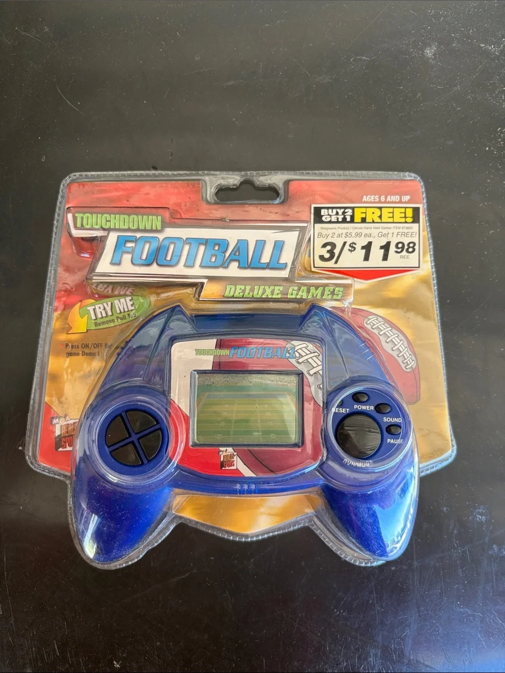 Touchdown Football Deluxe Games Handheld Electronic Game - Blue